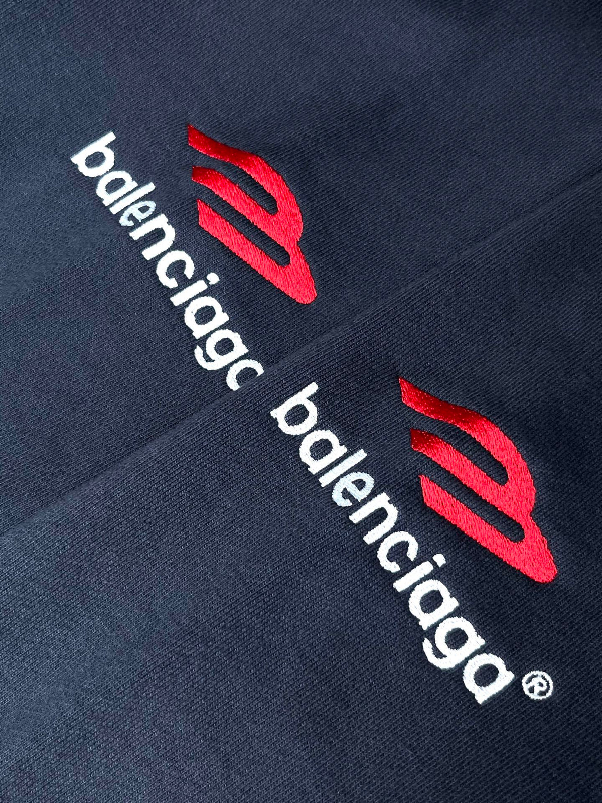 Balenciaga Black 3B Sports Icon Hoodie