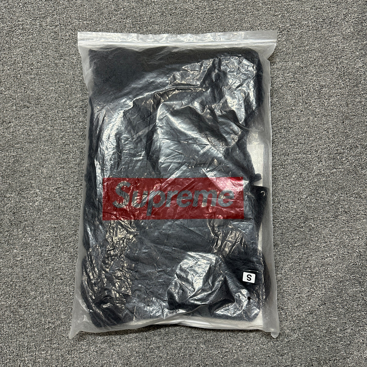 Supreme Cut Out Zip Up Hooded Sweatshirt