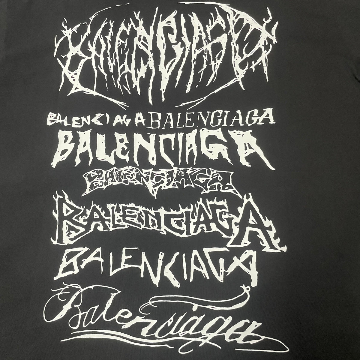 Balenciaga DIY Metal Large Fit T-Shirt