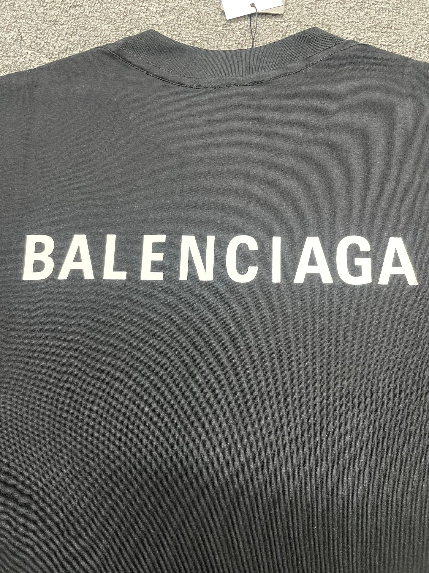 Balenciaga Minimalist Logo Cotton T-Shirt