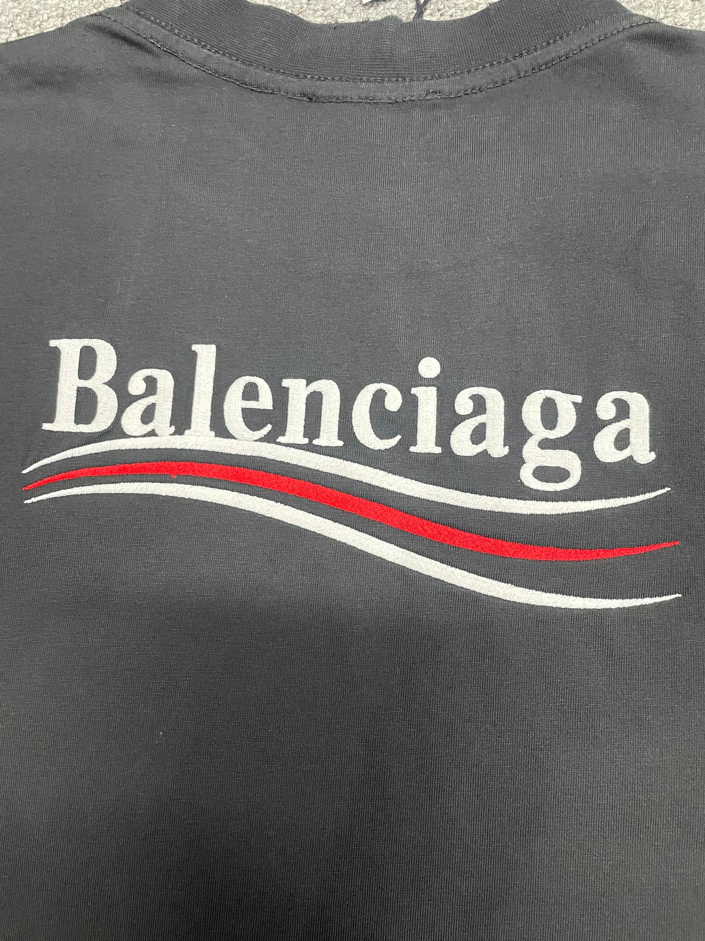 Balenciaga Political Campaign Destroyed T-Shirt