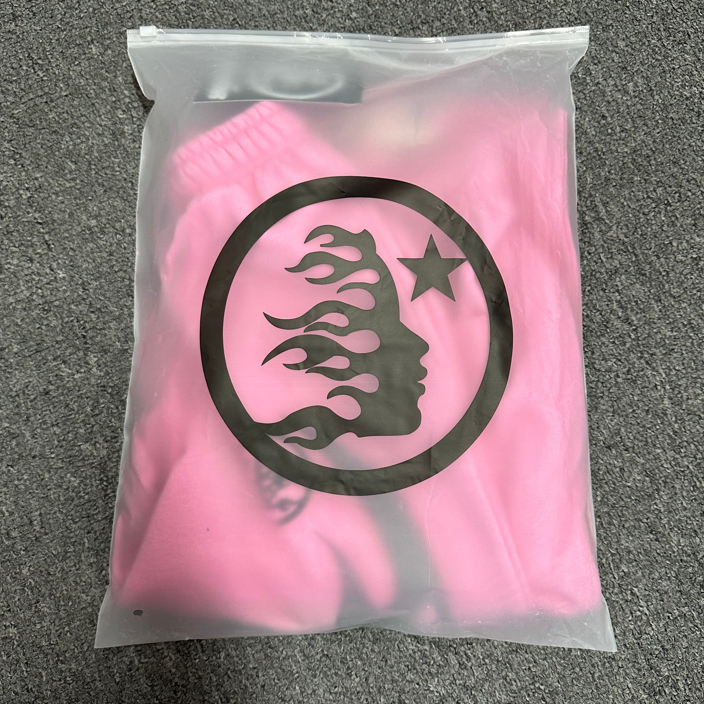 Hellstar Pink "Future Flame" Sweatpants