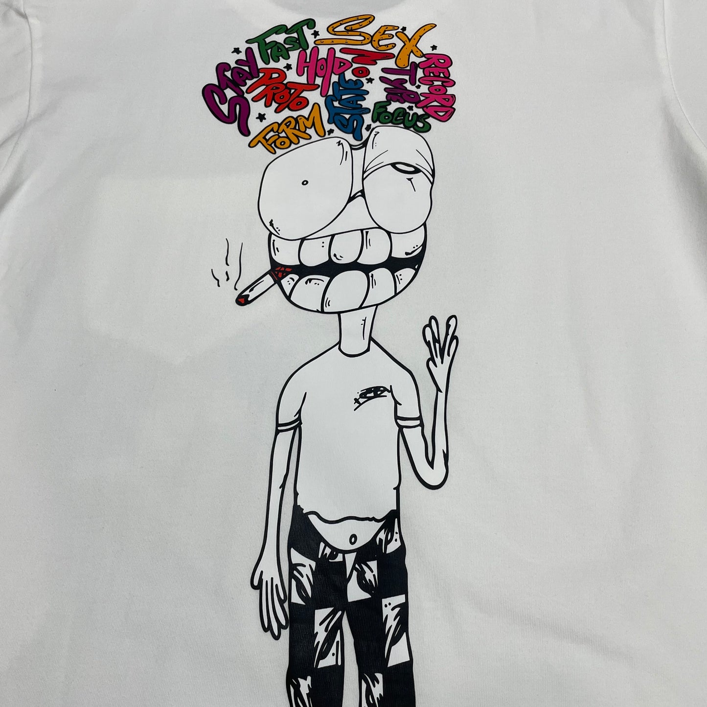 Chrome Hearts Matty Boy Cartoon Graphic Pocket T-Shirt | Streetwear Tee Wholesale
