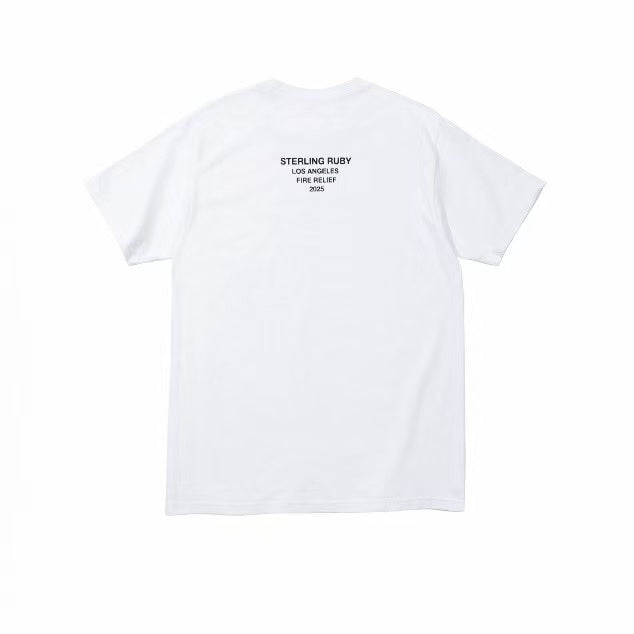 Supreme Los Angeles Fire Relief Box Logo Tee