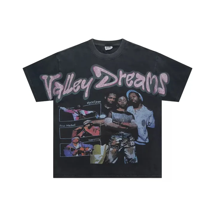 Vale Valley Dreams Artist Collage T-Shirt
