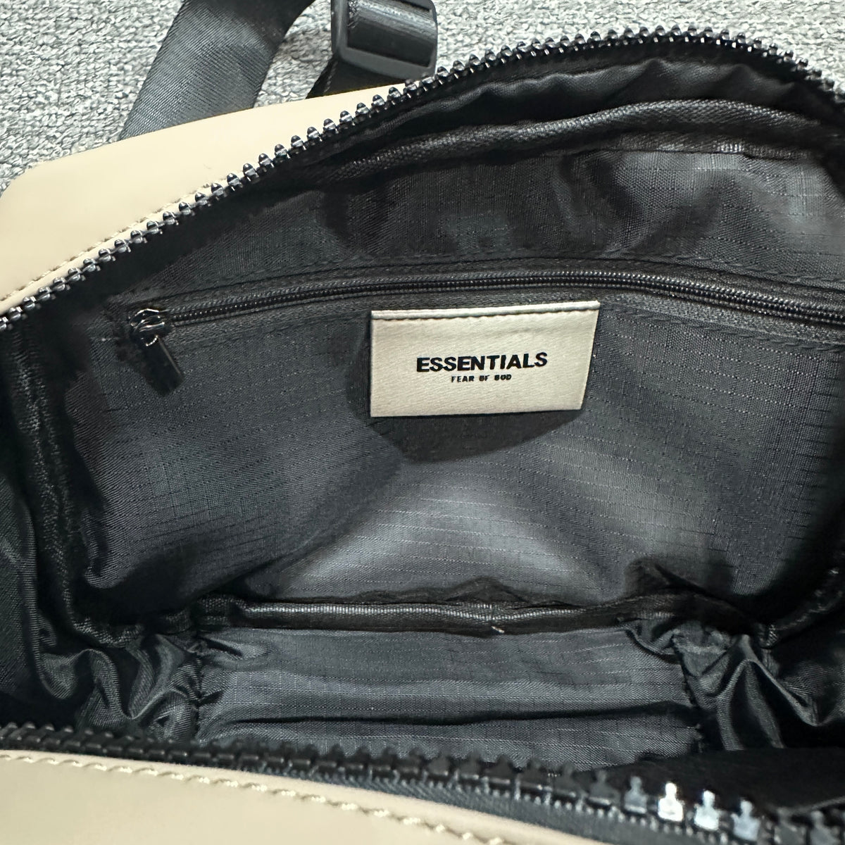 Fear of God Essentials Waterproof Matte PU Waist Bag