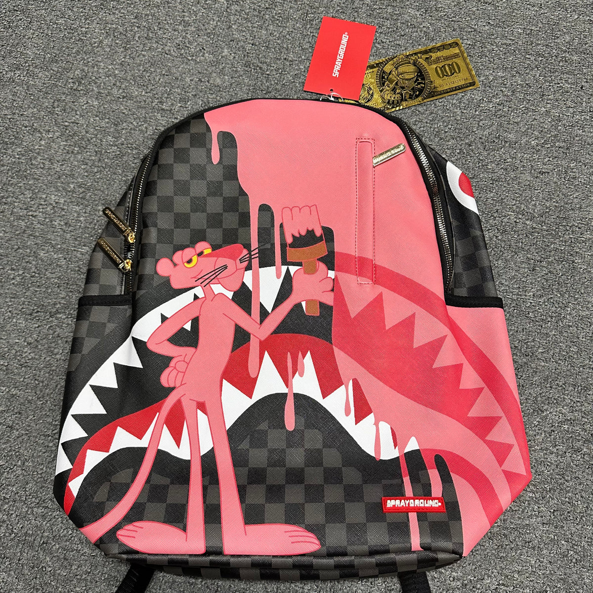 Sprayground "Pink Panther Pink Painter" Backpack