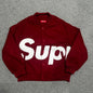 Supreme Big Logo Chenille Varsity Jacket