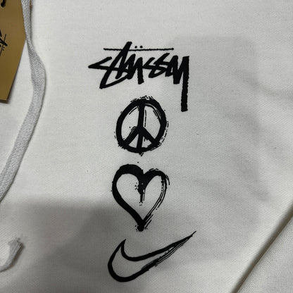 Nike x Stüssy "Peace, Love, Swoosh" Hoodie