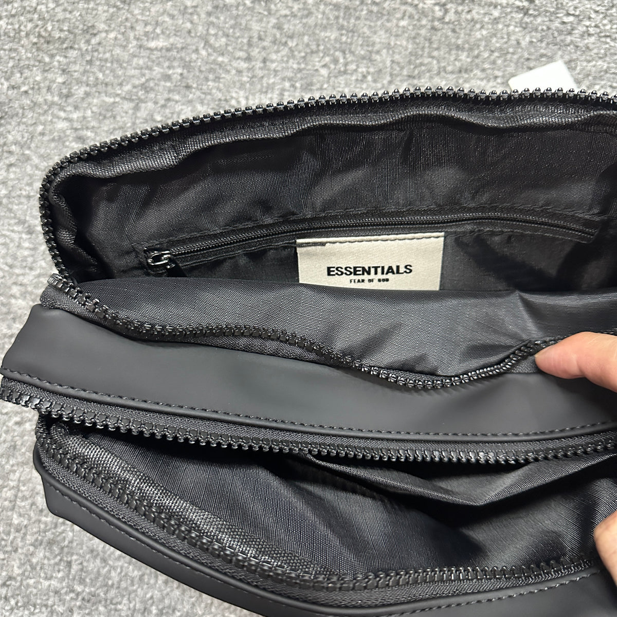 Fear of God Essentials Matte/Waterproof Toiletry Bag