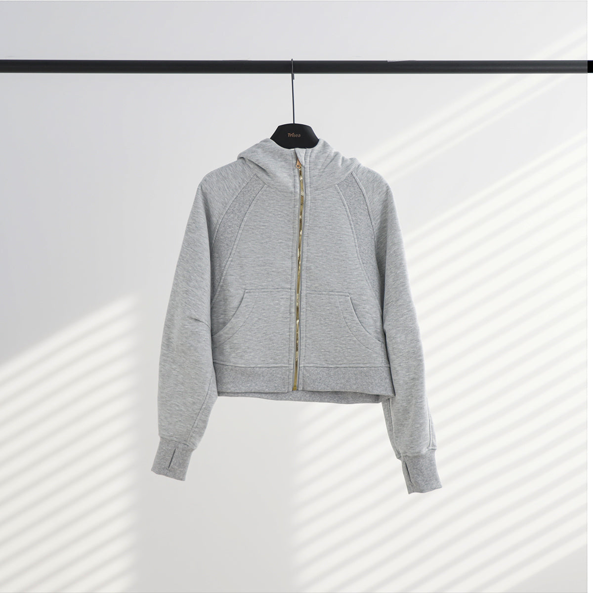 Lululemon Scuba Oversized Full-Zip Hoodie（Gold Zipper)