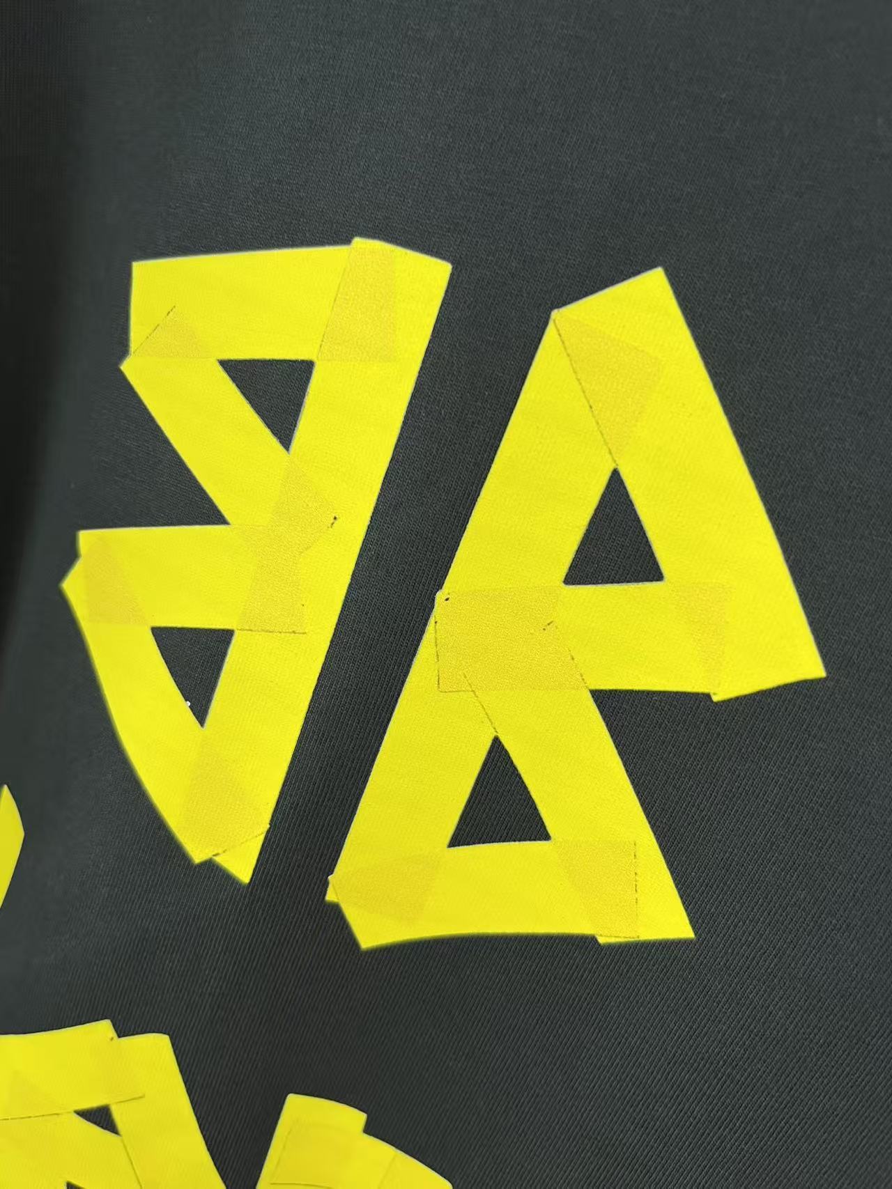 Balenciaga Black Tape Type Sweatshirt