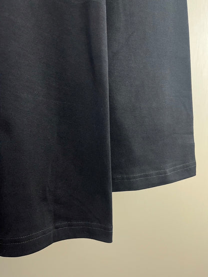 Balenciaga Logo Print Black Sweatshirt