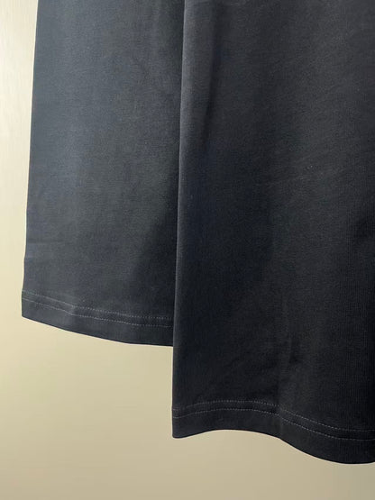 Balenciaga Logo Print Black Sweatshirt