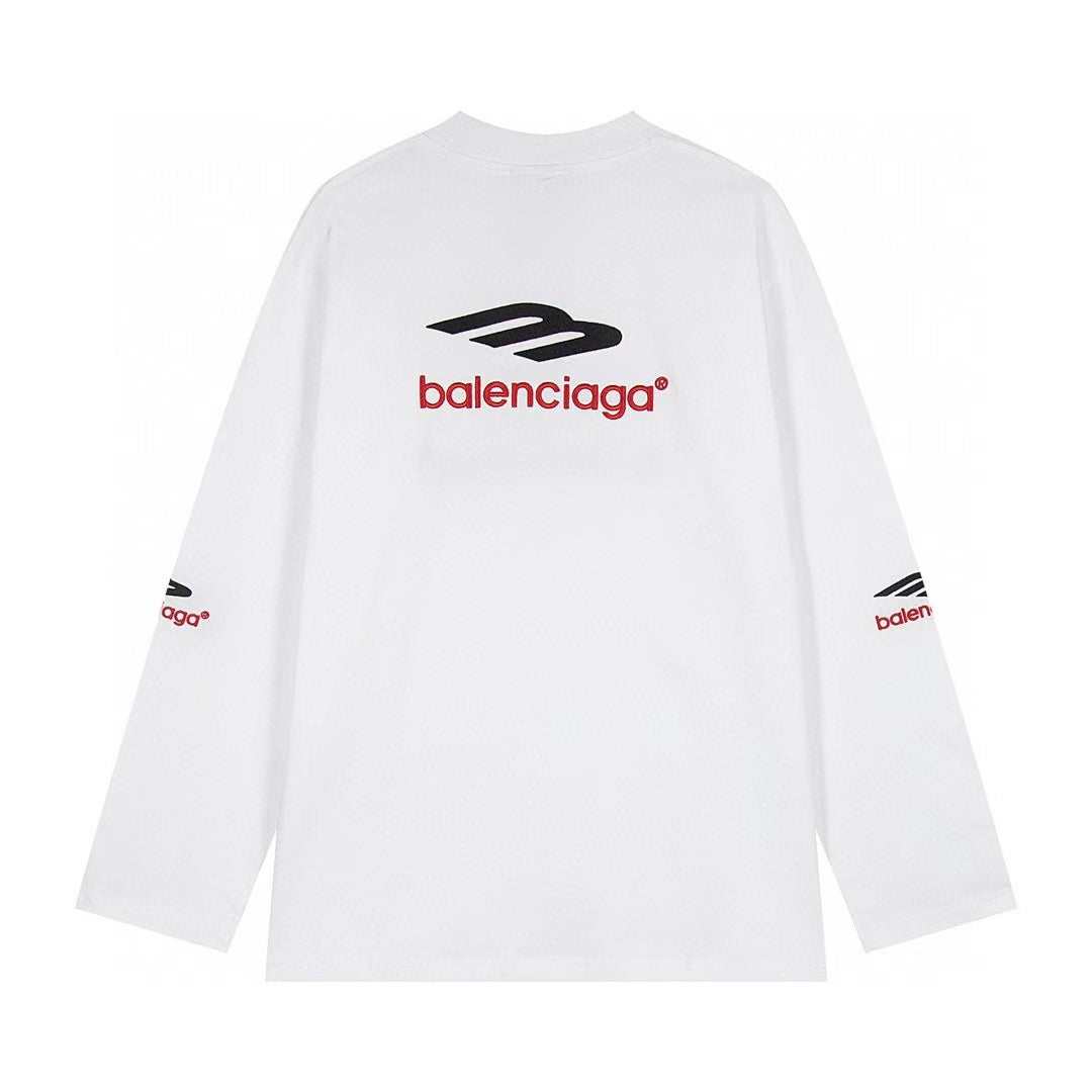 Balenciaga-3B Sports Icon Long Sleeve T-Shirt