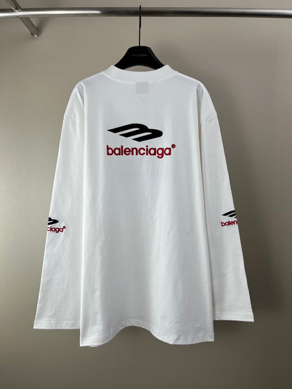 Balenciaga-3B Sports Icon Long Sleeve T-Shirt
