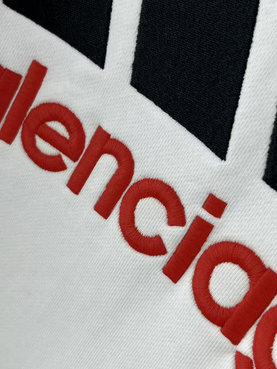 Balenciaga Logo Print Crewneck Sweatshirt