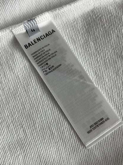 Balenciaga Logo Print Crewneck Sweatshirt