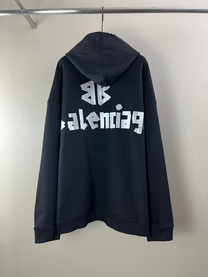 Balenciaga Destroyed Hoodie