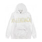 Balenciaga - Oversized Distressed Logo-Print Cotton-Jersey Hoodie