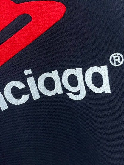 Balenciaga Black 3B Sports Icon Hoodie
