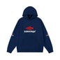Balenciaga Black 3B Sports Icon Hoodie