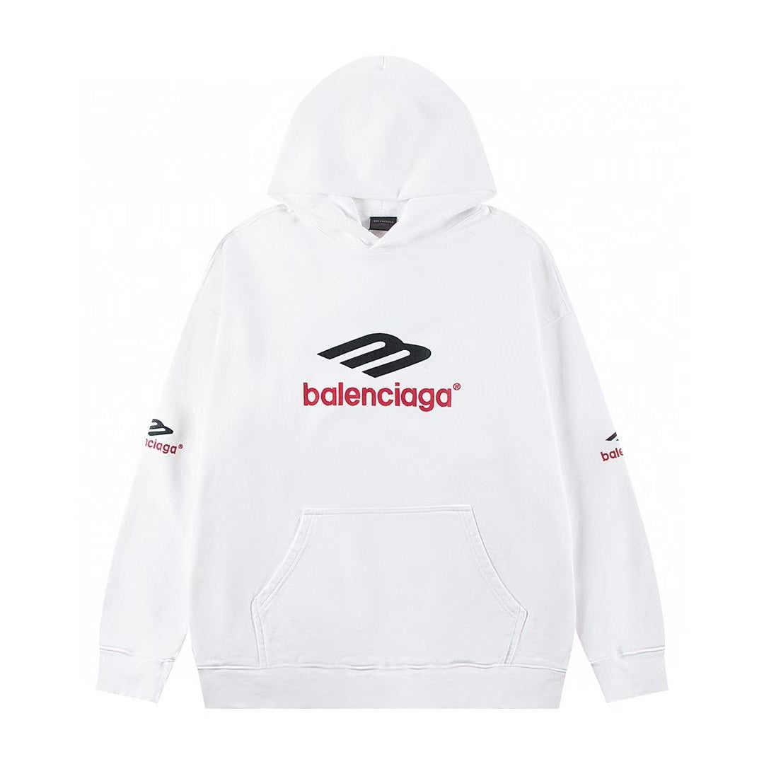 Balenciaga Black 3B Sports Icon Hoodie