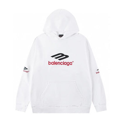 Balenciaga Black 3B Sports Icon Hoodie