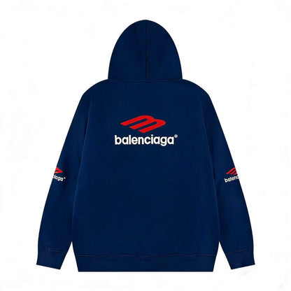 Balenciaga Black 3B Sports Icon Hoodie