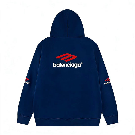Balenciaga Black 3B Sports Icon Hoodie