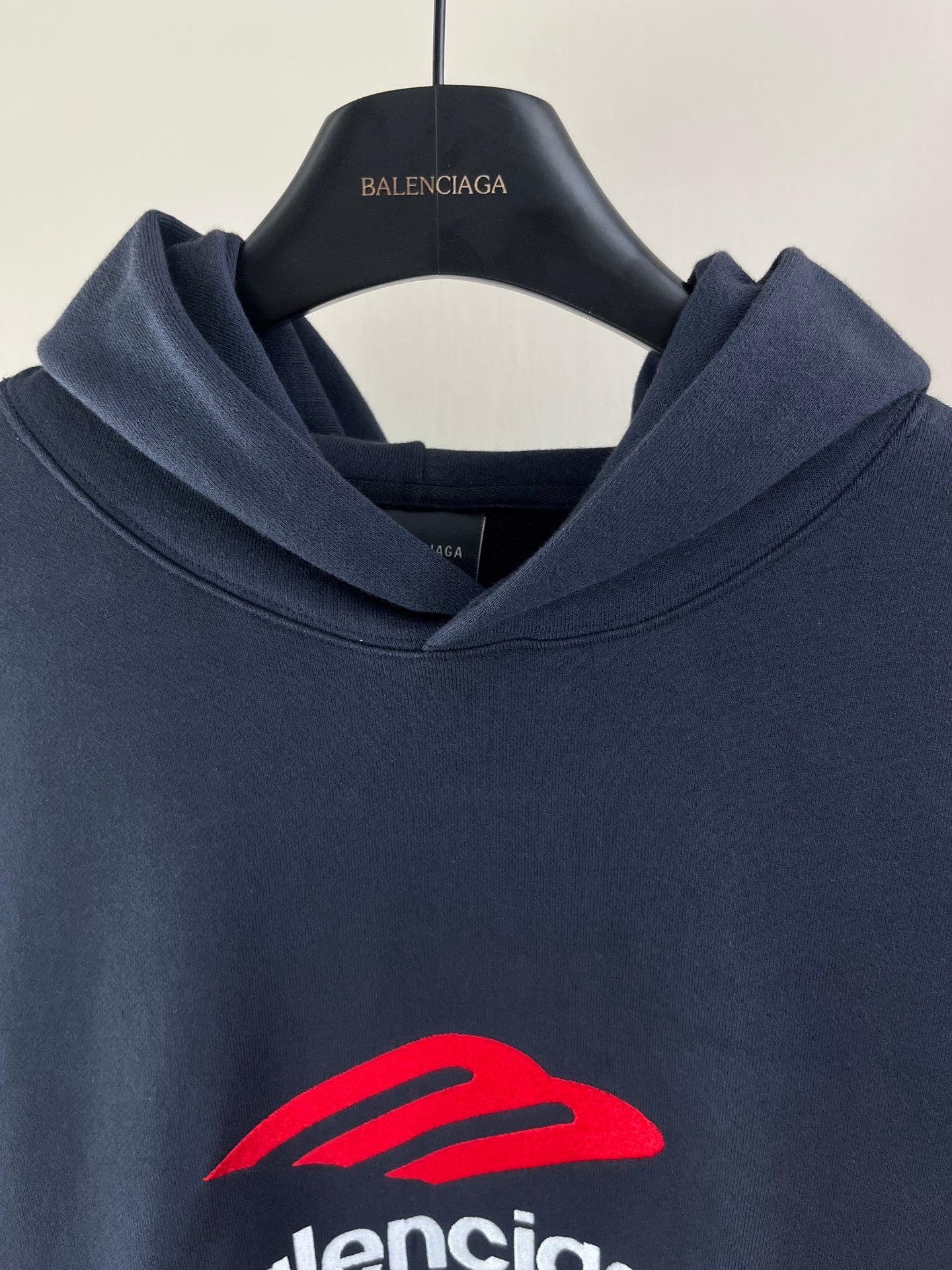 Balenciaga Black 3B Sports Icon Hoodie