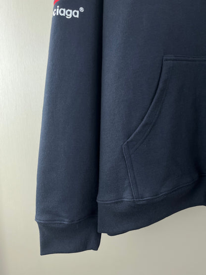 Balenciaga Black 3B Sports Icon Hoodie