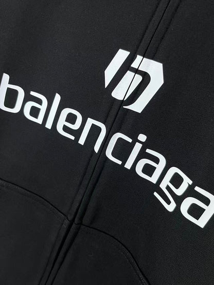 Balenciaga Logo cotton jersey sweatshirt
