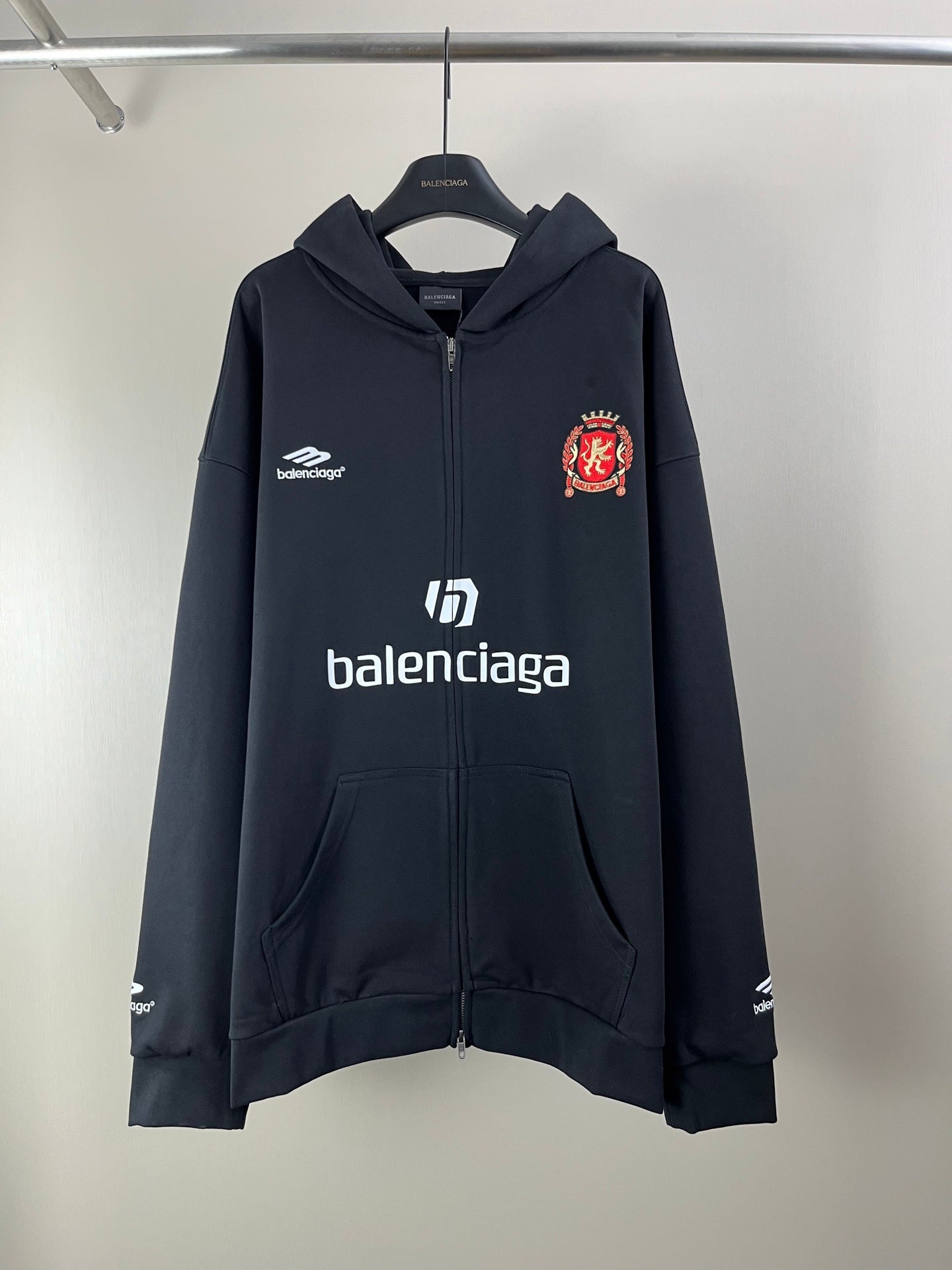 Balenciaga Logo cotton jersey sweatshirt