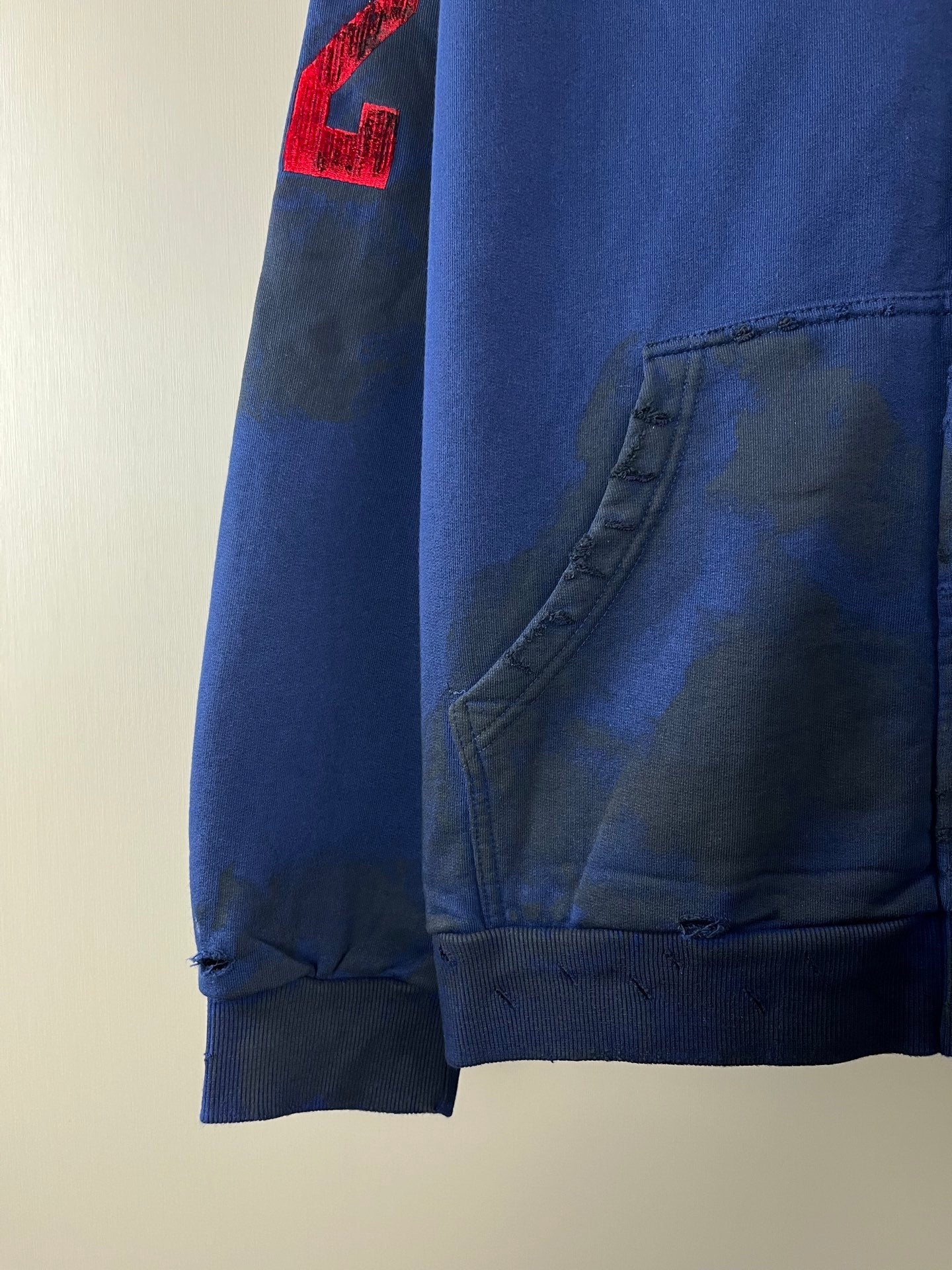 Balenciaga 22FW Mud-Dye Horse Hoodie