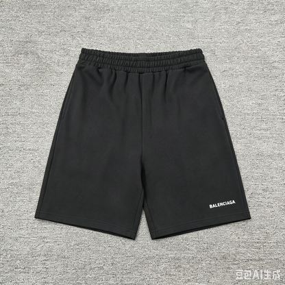 Balenciaga Logo Sweat Shorts