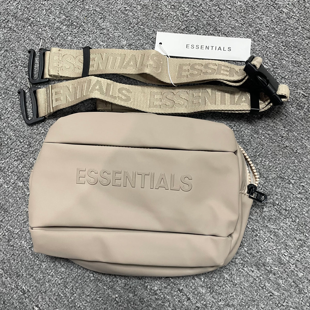 Fear of God Essentials Waterproof Matte PU Waist Bag