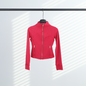 Lululemon Define Cropped Jacket"(Gold zipper）