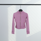 Lululemon Define Cropped Jacket"(Gold zipper）