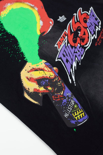 Hellstar Anti-Spray T-Shirt in Black