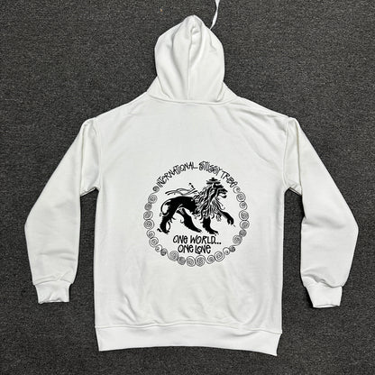 Stüssy "Rasta Lion" One World One Love Hoodie