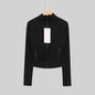 Lululemon Cropped Define Jacket(Polka Dot Flocked Black)