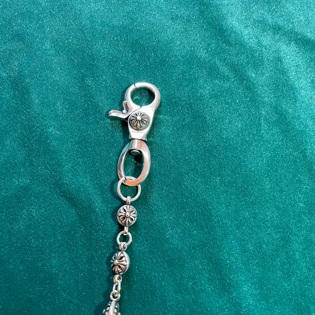 Cross Ball Wallet Chain" from Chrome Hearts