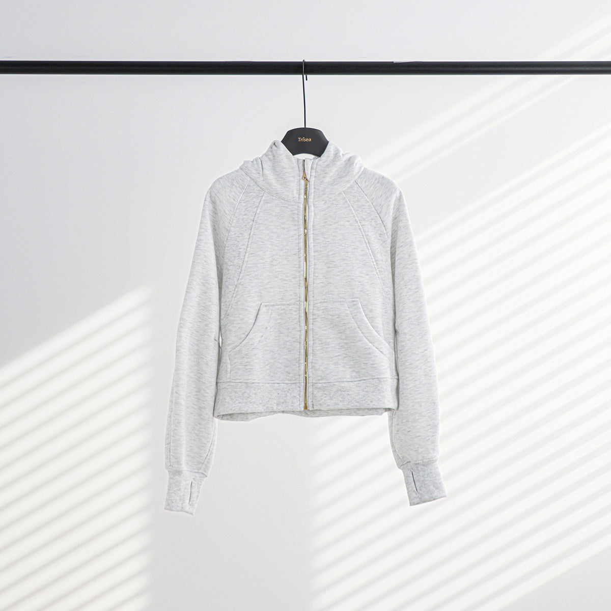 Lululemon Scuba Oversized Full-Zip Hoodie（Gold Zipper)