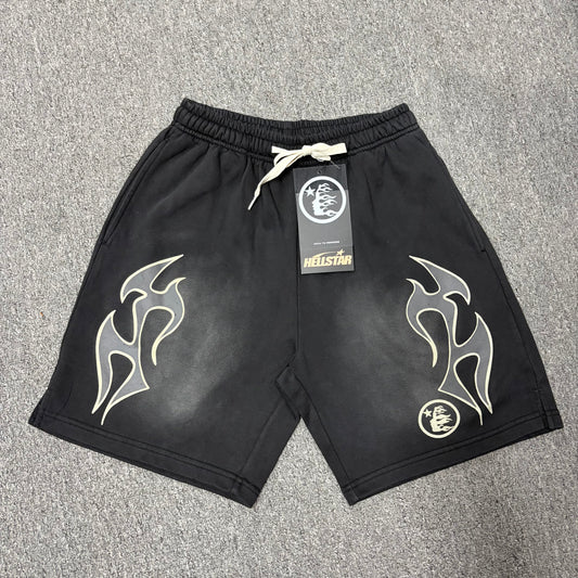 Hellstar Flame Sweat Shorts