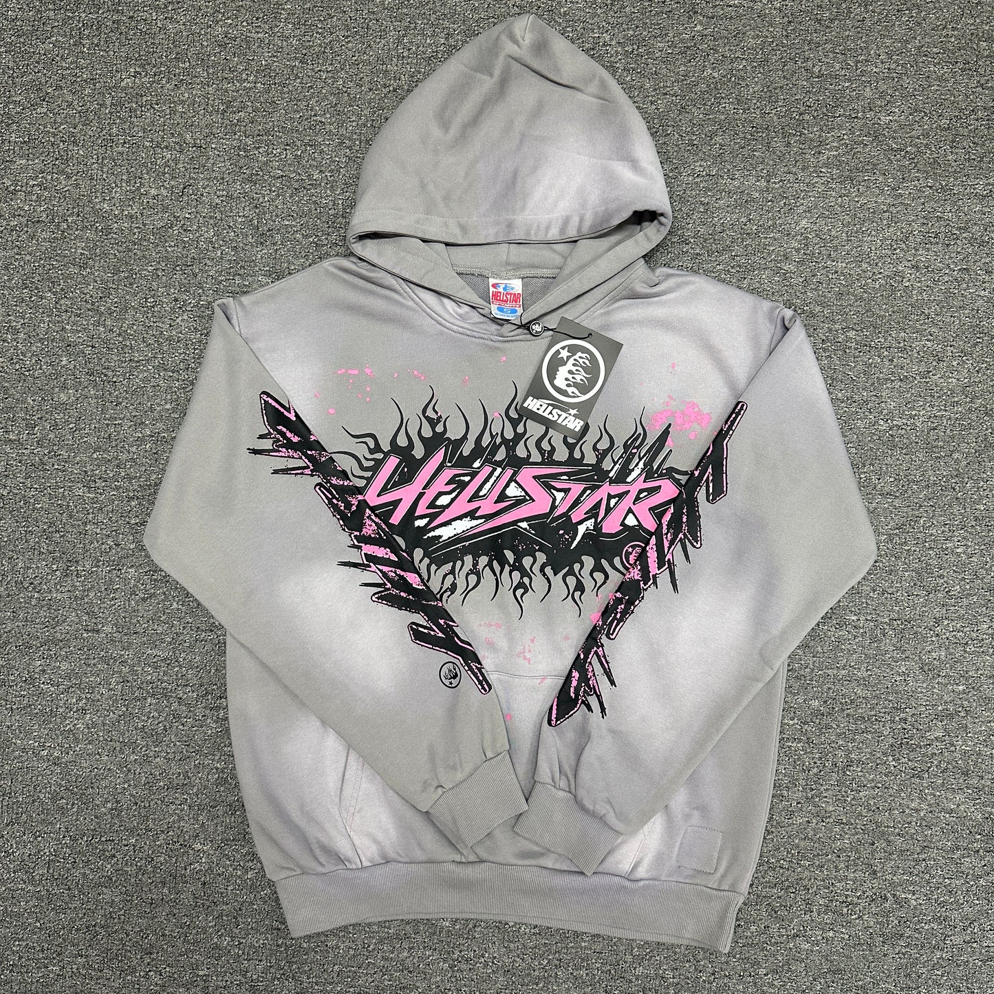 Hellstar Flame Star Graphic Hoodie