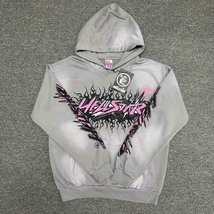 Hellstar Flame Star Graphic Hoodie