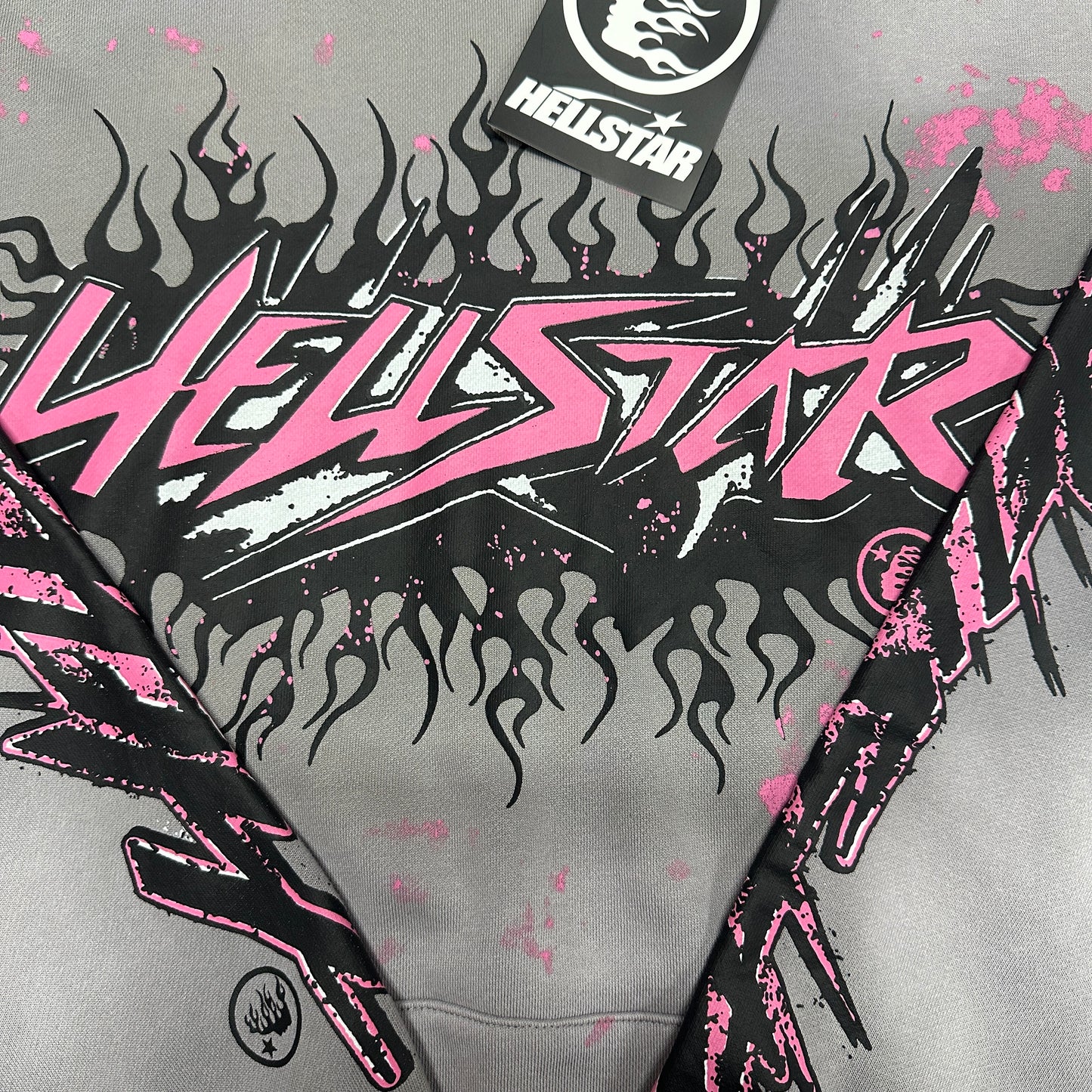 Hellstar Flame Star Graphic Hoodie