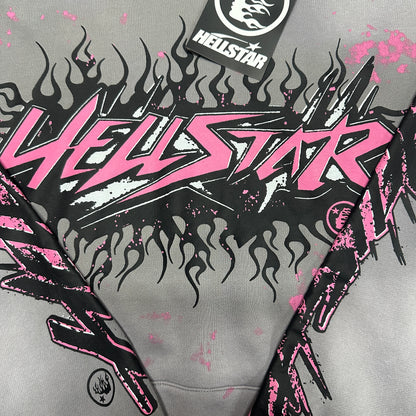 Hellstar Flame Star Graphic Hoodie