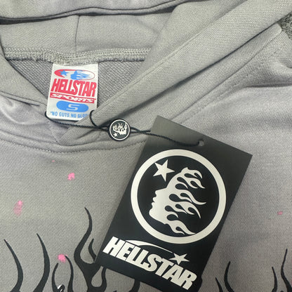 Hellstar Flame Star Graphic Hoodie